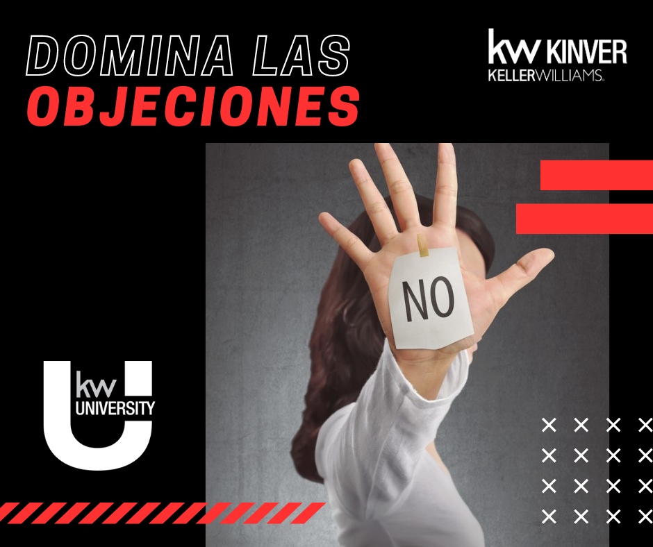 Curso KW University "Domina las Objeciones" - formación para agentes inmobiliarios